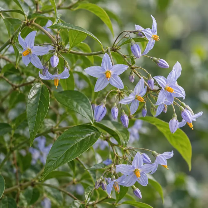 Solanum jasminoides 'Bleu' (3L) Potato Vine