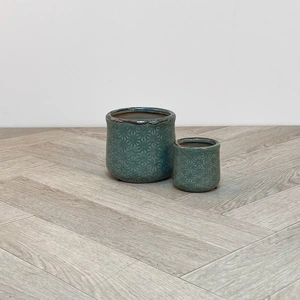 Sophia Celadon Plant Pot (D10cm) Ceramic Pot - image 2