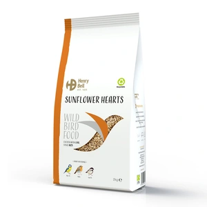 Sunflower Hearts Bird Feed (2Kg) Henry Bell