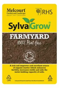 SylvaGrow Farmyard Organic Matter 50L - Organic Mulch & Soil Improver - image 1