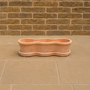 Terracotta Costa Window Box Planter (W48xD16xH10cm) - image 1
