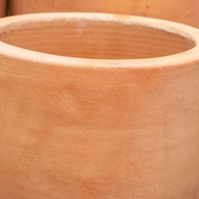 Terracotta Small Egg Pot (D15cm x H14cm) Handmade Outdoor Plant Pot - image 2