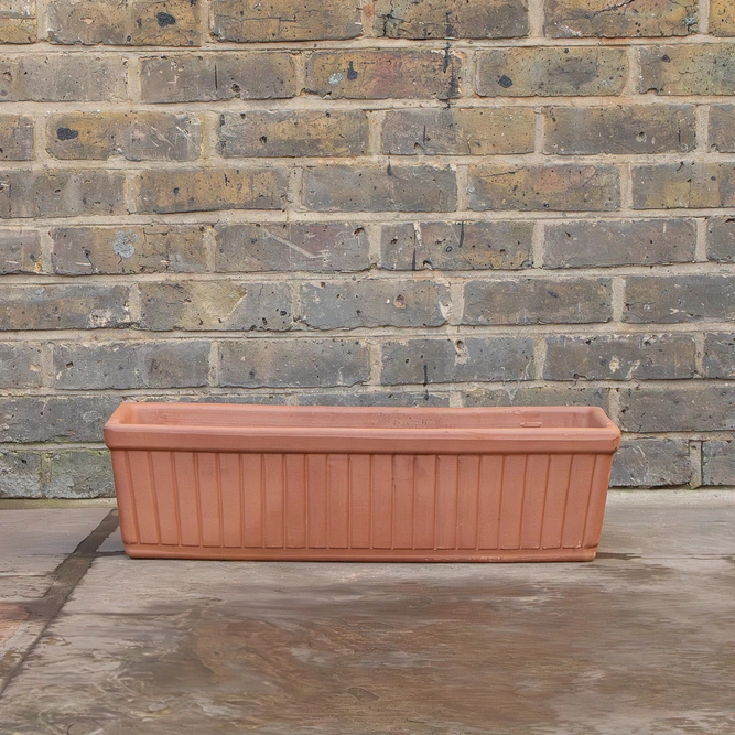 Terracotta Venetian Window Box D62cm x H17cm x W20cm - image 2
