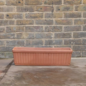 Terracotta Venetian Window Box D62cm x H17cm x W20cm - image 2