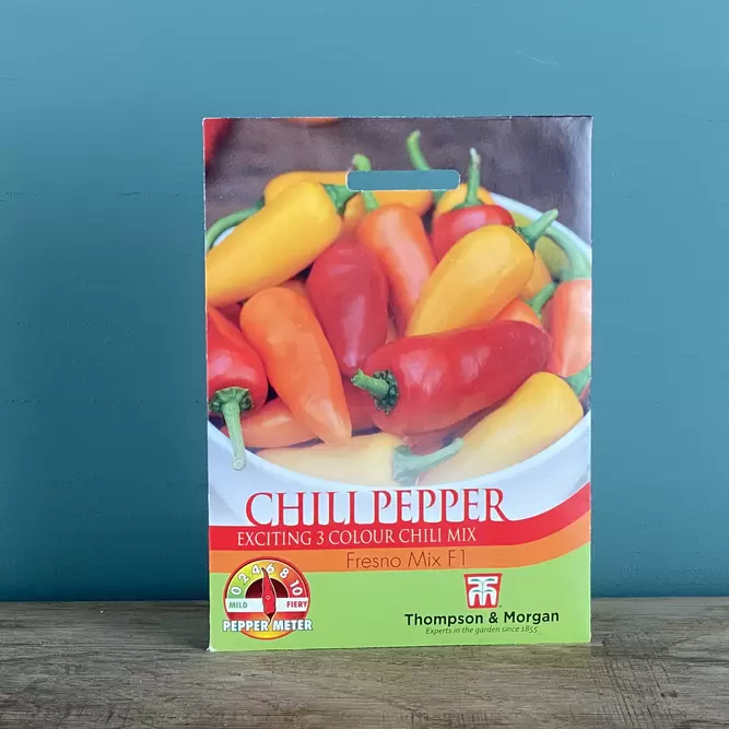 Vegetable Seeds - Chili Pepper Fresno Mix F1