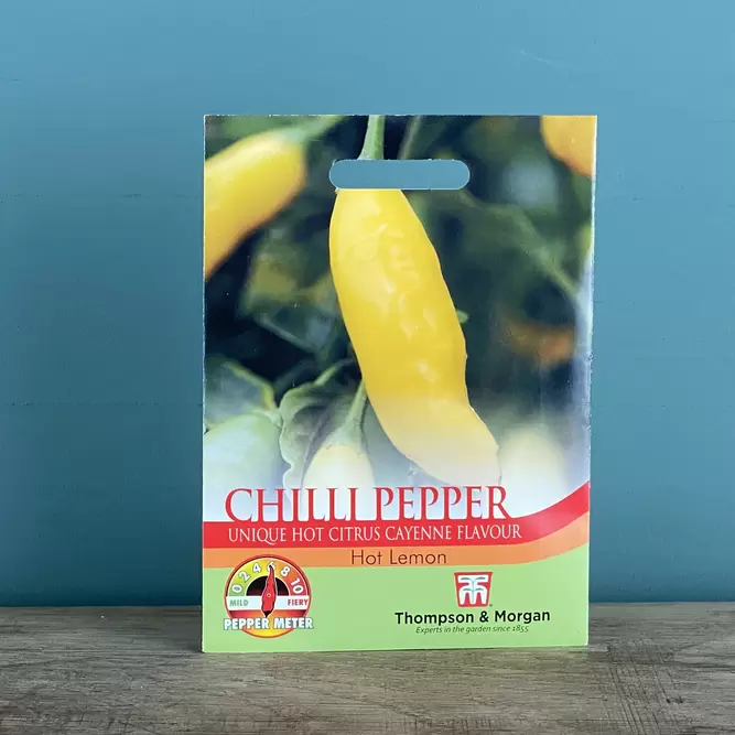 Vegetable Seeds - Chilli Pepper (Hot Lemon)