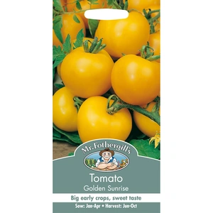 Vegetable Seeds - Tomato Golden Sunrise - image 2