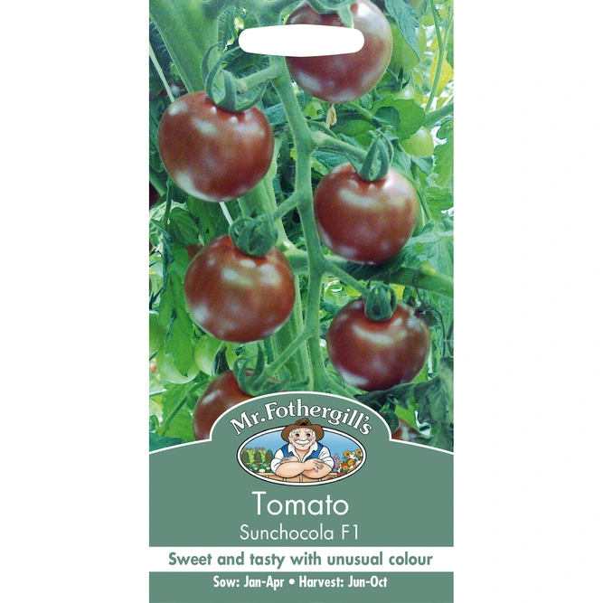 Vegetable Seeds - Tomato Sunchocola F1 - image 2