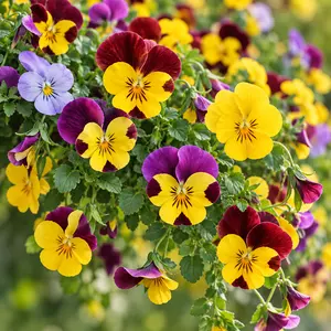 Viola x wittrockiana 'Cascadia' Trailing - Trailing Pansy