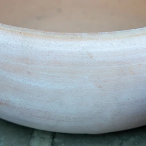 Whitewash Terracotta Bowl Annalise (D33x12cm) Outdoor Plant Pot - image 3