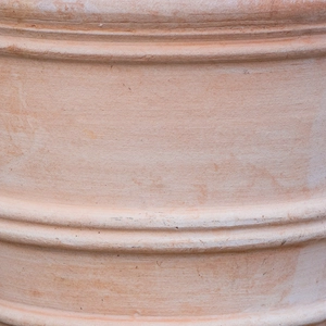 Whitewash Terracotta Handmade Coni Planter (Pot Size D24cmxH20cm) Outdoor Plant Pot - image 4