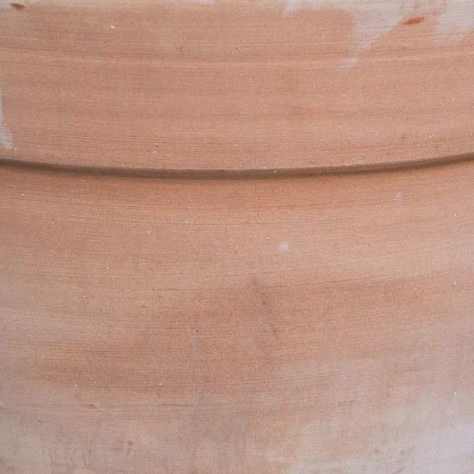 Whitewash Terracotta Handmade Stan Wide Planter  (D38cm x H33cm) Outdoor Plant Pot - image 4