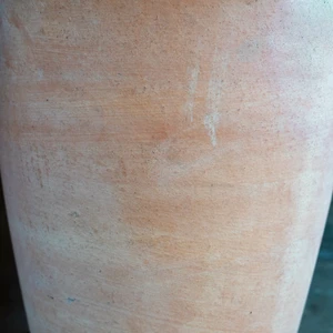 Whitewash Terracotta Planter - Colburn (D43xH48cm) Handmade Outdoor Pot - image 2