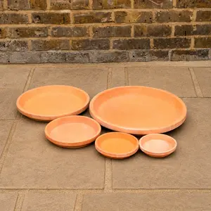 Handmade Terracotta Saucer - Alicia (D16cm) Outdoor Pot Saucer - image 4