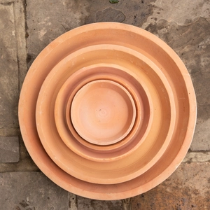 Handmade Terracotta Saucer - Alicia (D16cm) Outdoor Pot Saucer - image 2