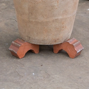Whitewash Terracotta Small Pot Feet - Set of 3 - image 3