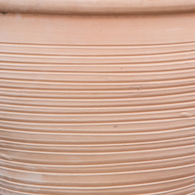 Whitewash Terracotta Stan A2 Planter (D49x38cm) Handmade Outdoor Plant Pot - image 3