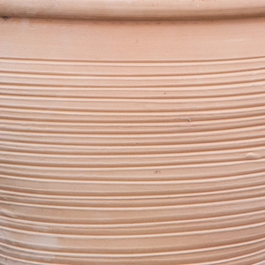 Whitewash Terracotta Stan A2 Planter (D49x38cm) Handmade Outdoor Plant Pot - image 3