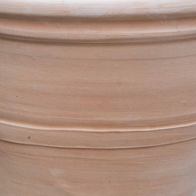 Whitewash Terracotta Stan RIng Planter (D38cm x H33cm) Handmade Outdoor Plant Pot - image 3