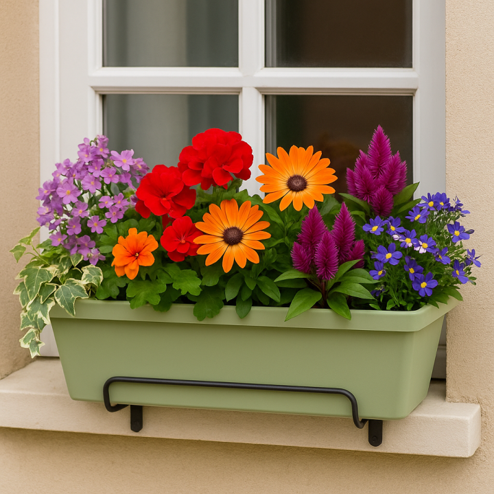 Seasonal Bedding Window Box Offer at Boma Garden Centre, Kentish Town